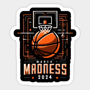 march madness college 2024 Sticker
